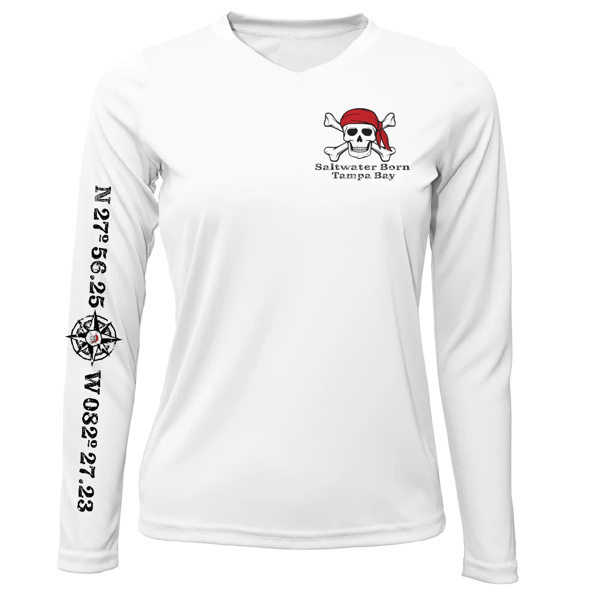 Tampa Bay Blackbeard Women's Long Sleeve UPF 50+ Dry-Fit Shirt - Image 4