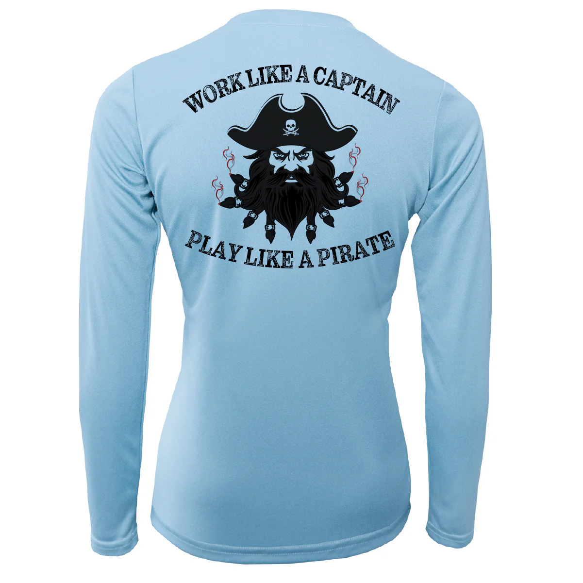 Tampa Bay Blackbeard Women's Long Sleeve UPF 50+ Dry-Fit Shirt - Image 5
