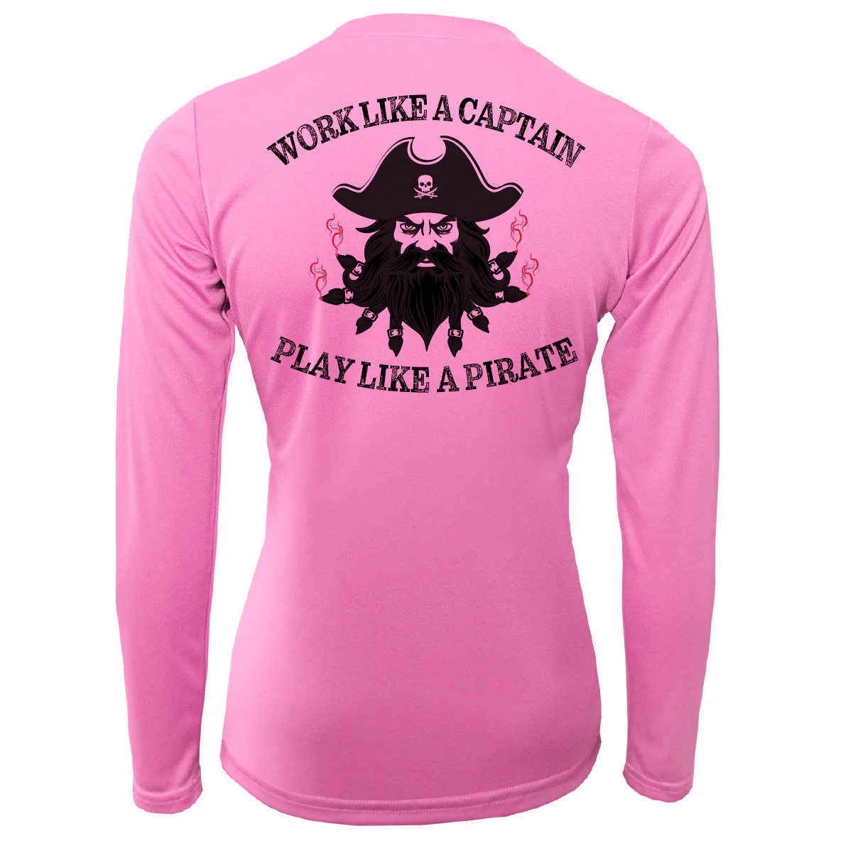 Tampa Bay Blackbeard Women's Long Sleeve UPF 50+ Dry-Fit Shirt - Image 7