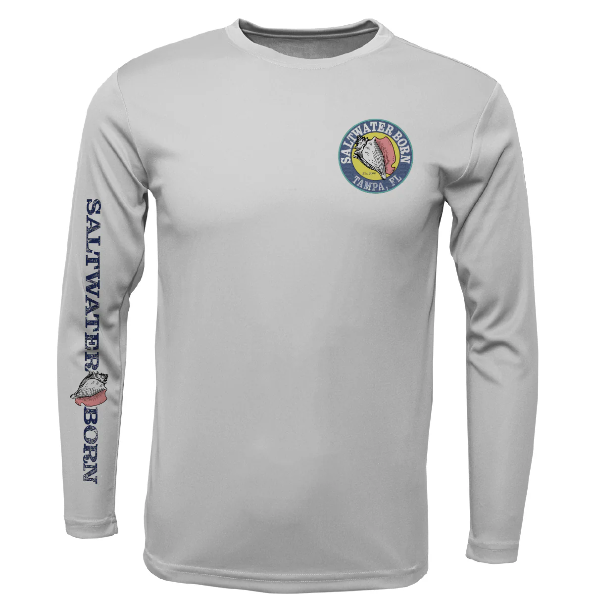 Tampa, FL Tarpon Long Sleeve UPF 50+ Dry-Fit Shirt - Image 2