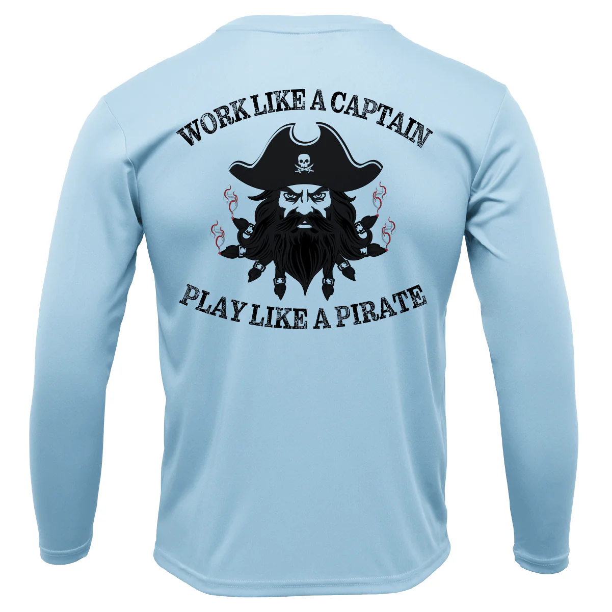 Tarpon Springs, FL Blackbeard Long Sleeve UPF 50+ Dry-Fit Shirt - Image 3