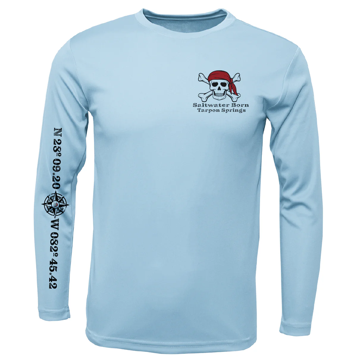 Tarpon Springs, FL Blackbeard Long Sleeve UPF 50+ Dry-Fit Shirt - Image 4