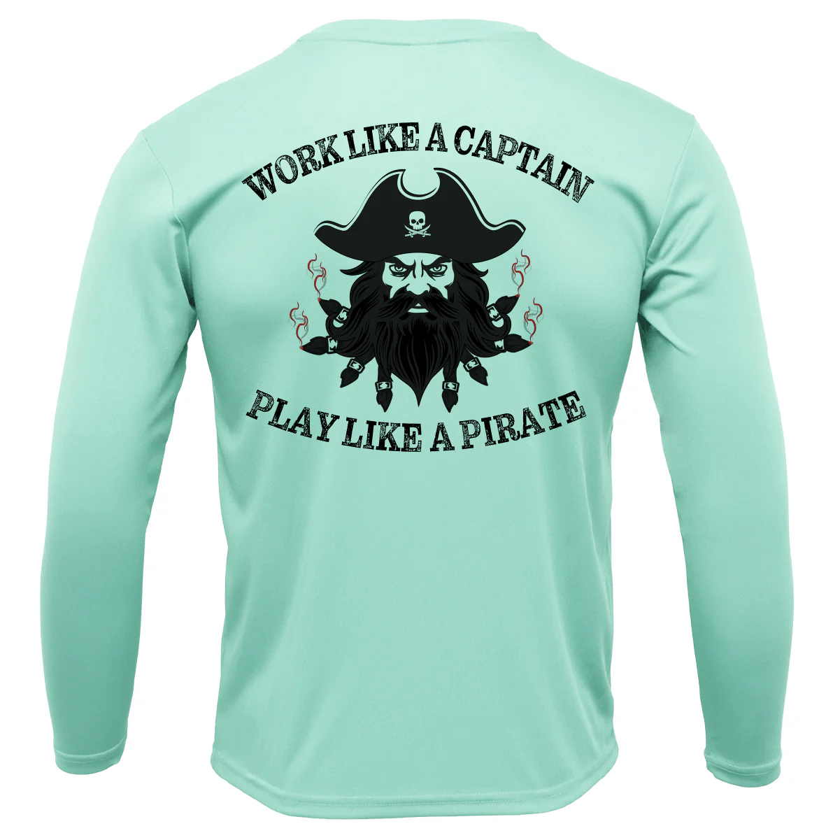 Tarpon Springs, FL Blackbeard Long Sleeve UPF 50+ Dry-Fit Shirt - Image 5