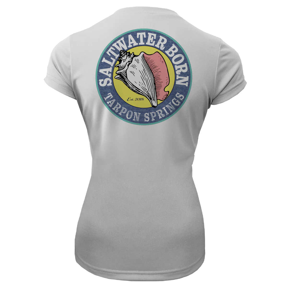 Tarpon Springs Florida Girl Women's Short Sleeve UPF 50+ Dry-Fit Shirt - Image 6