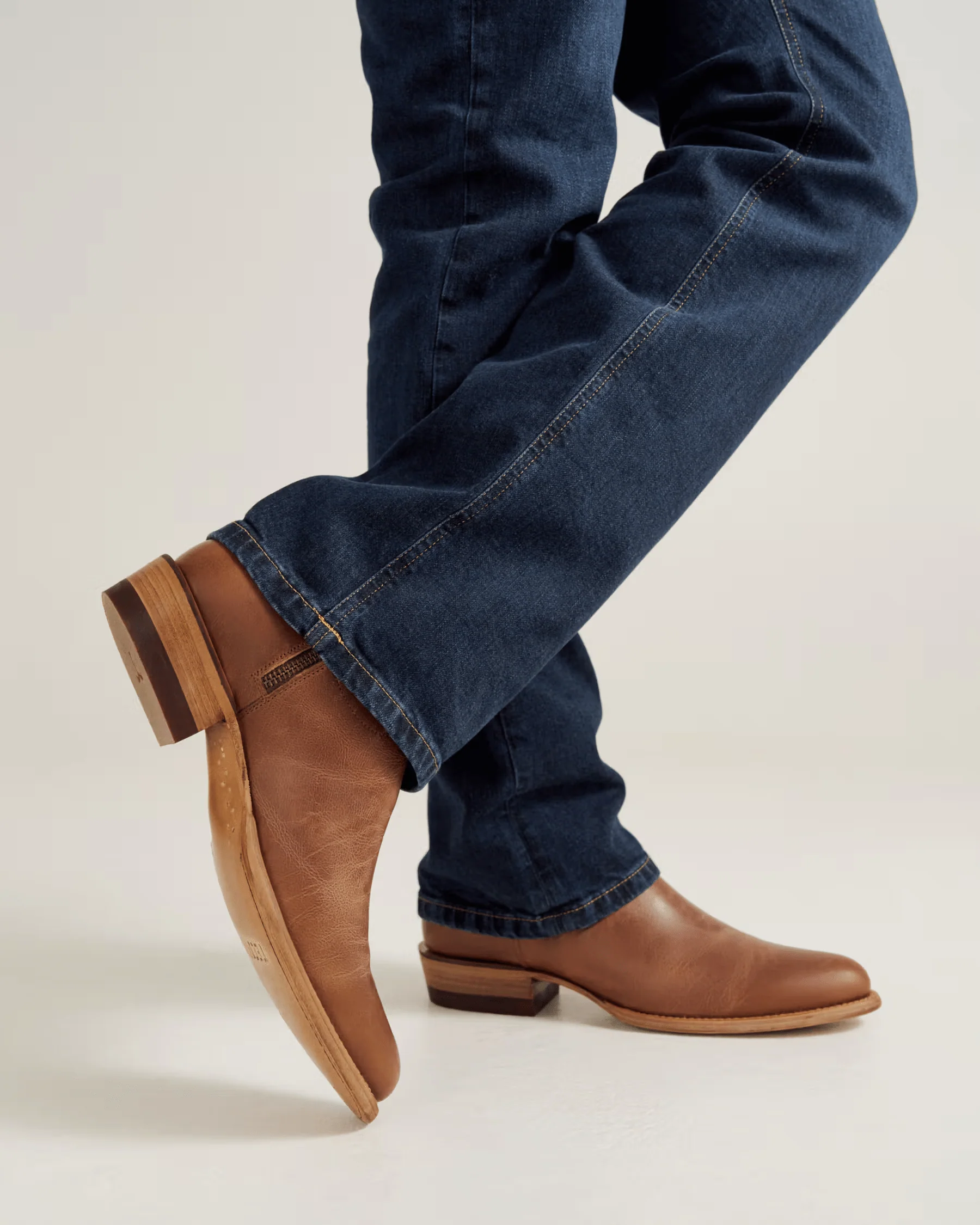 Tecovas Men's The Dean Scotch Goat Western Zip Boots - Image 8