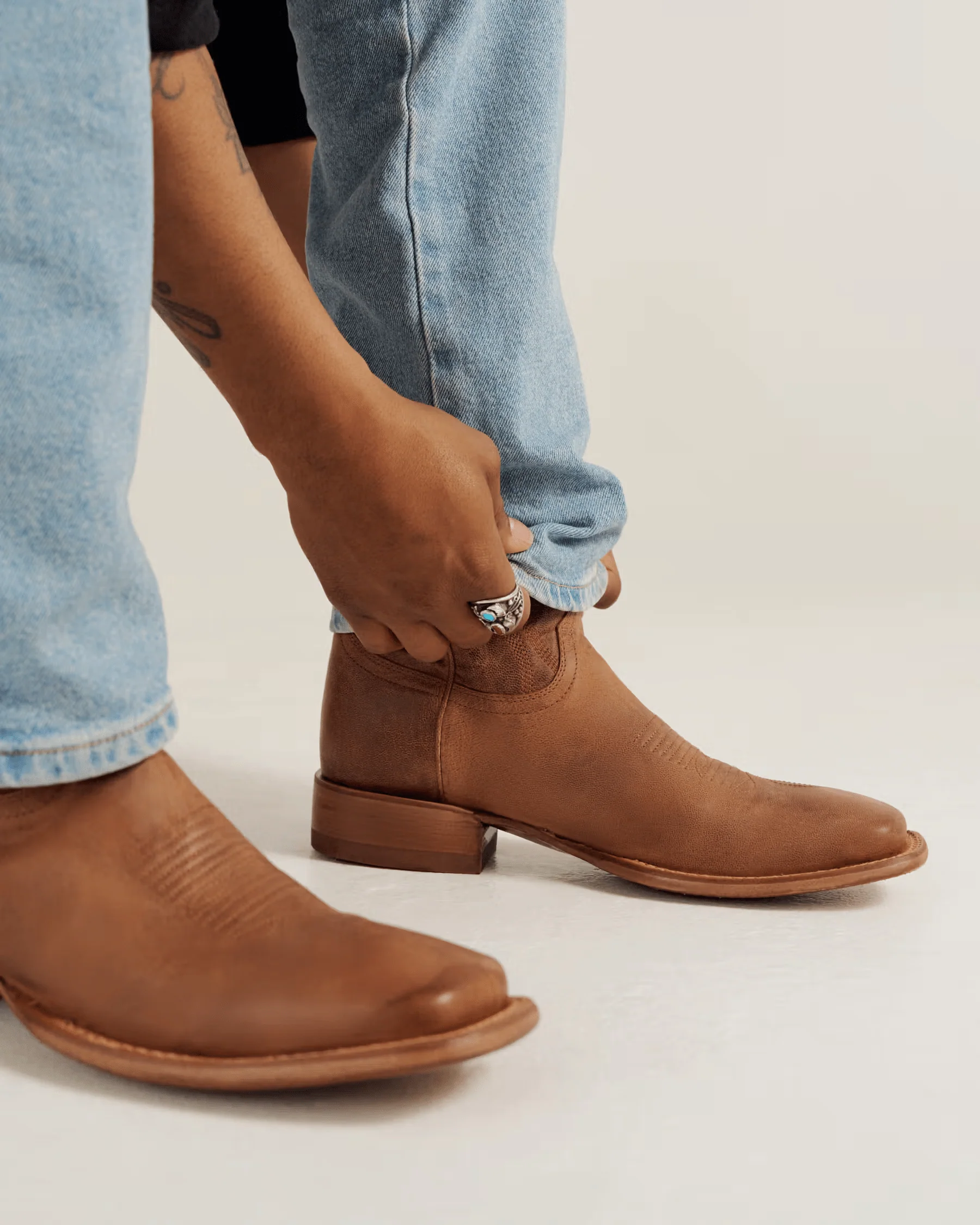 Tecovas Men's The Doc Scotch Goat Cowboy Boots - Image 5