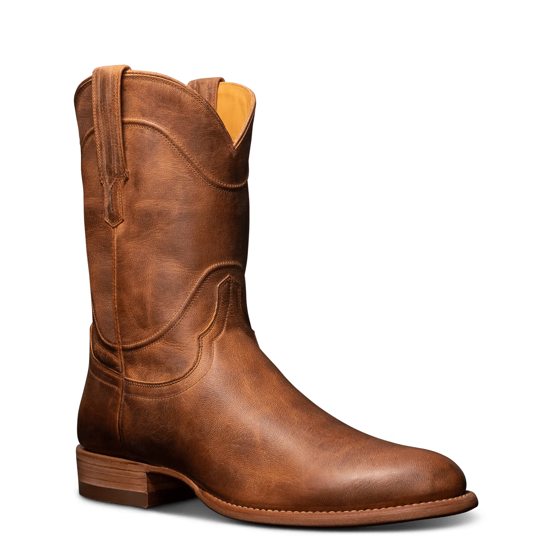 Tecovas Men's The Earl Scotch Goat Roper Boots