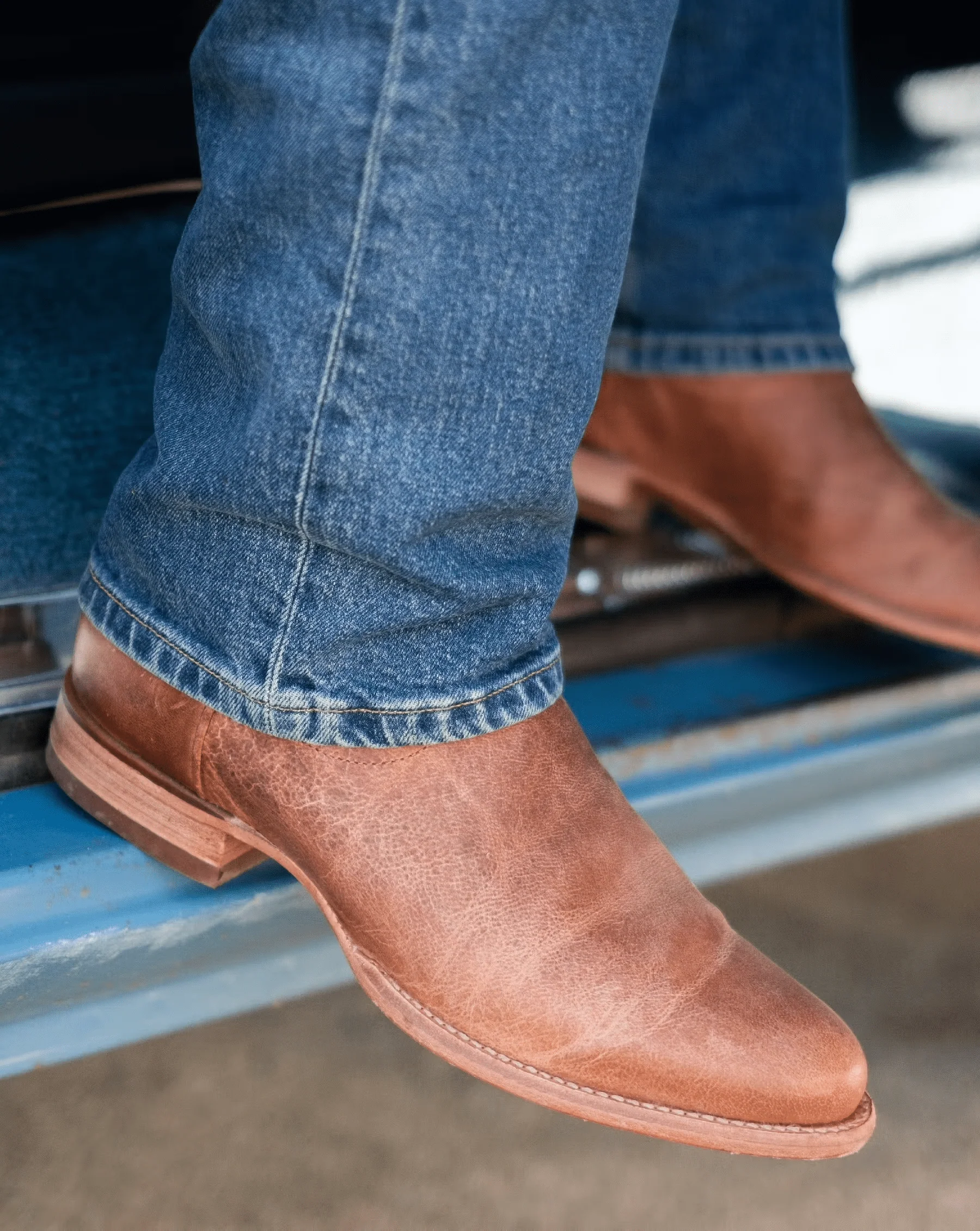 Tecovas Men's The Earl Scotch Goat Roper Boots - Image 7