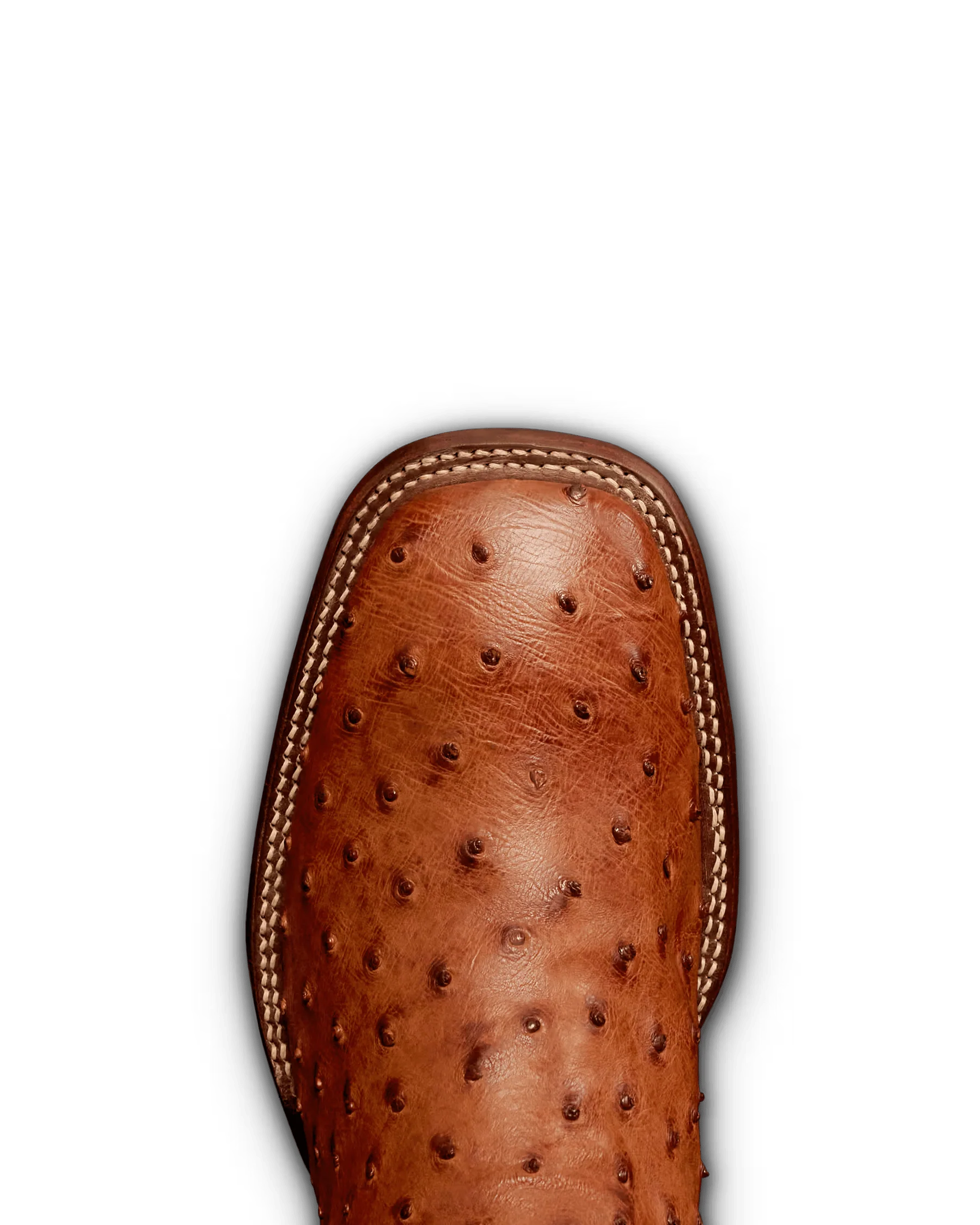 Tecovas Men's The Emmitt Brown Ostrich Exotic Boots - Image 2
