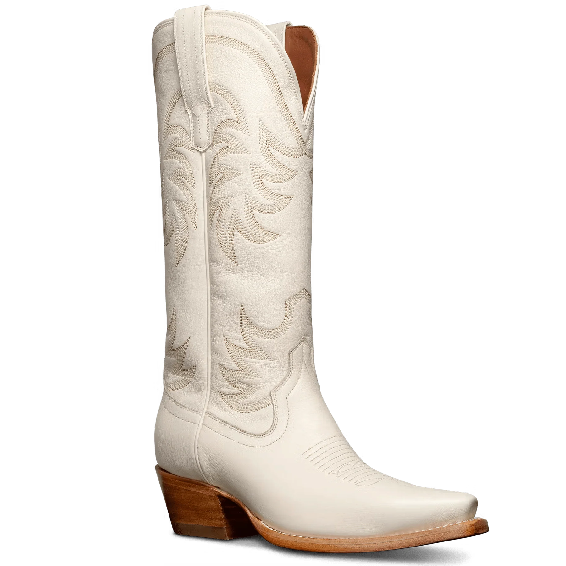 Tecovas Women's The Annie Bone Cowhide Cowgirl Boots
