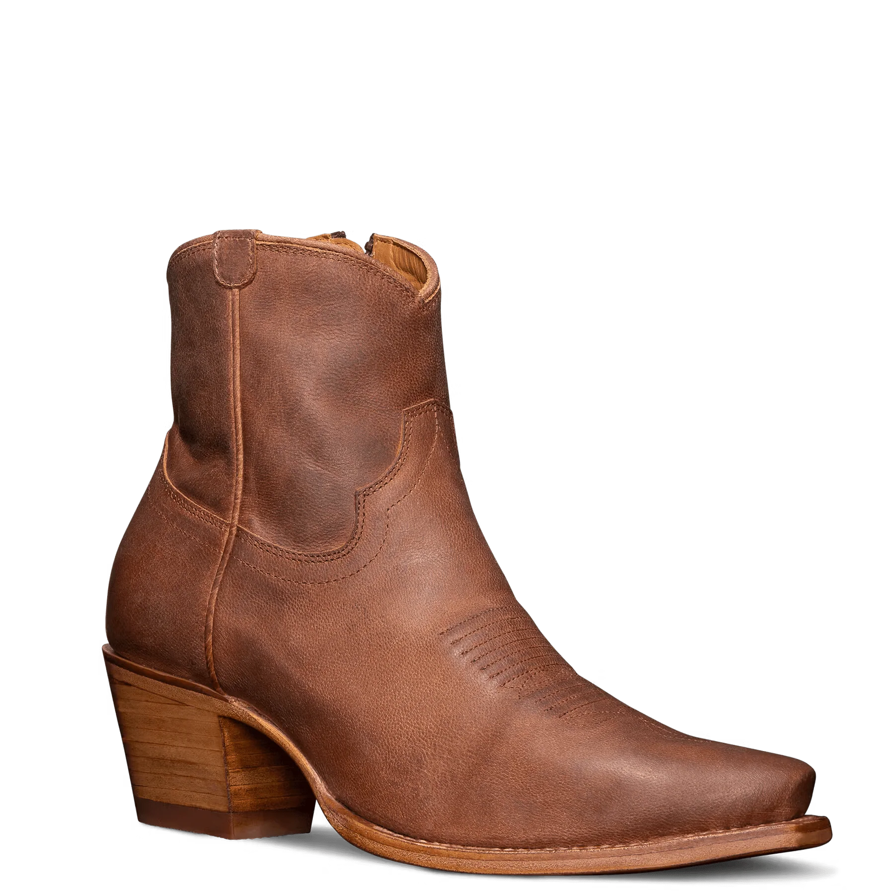 Tecovas Women's The Daisy Scotch Goat Cowgirl Booties
