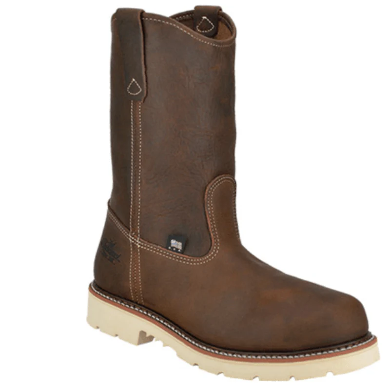 Thorogood Men's American Heritage 11" Steel Toe Wellington Work Boots 804-4372