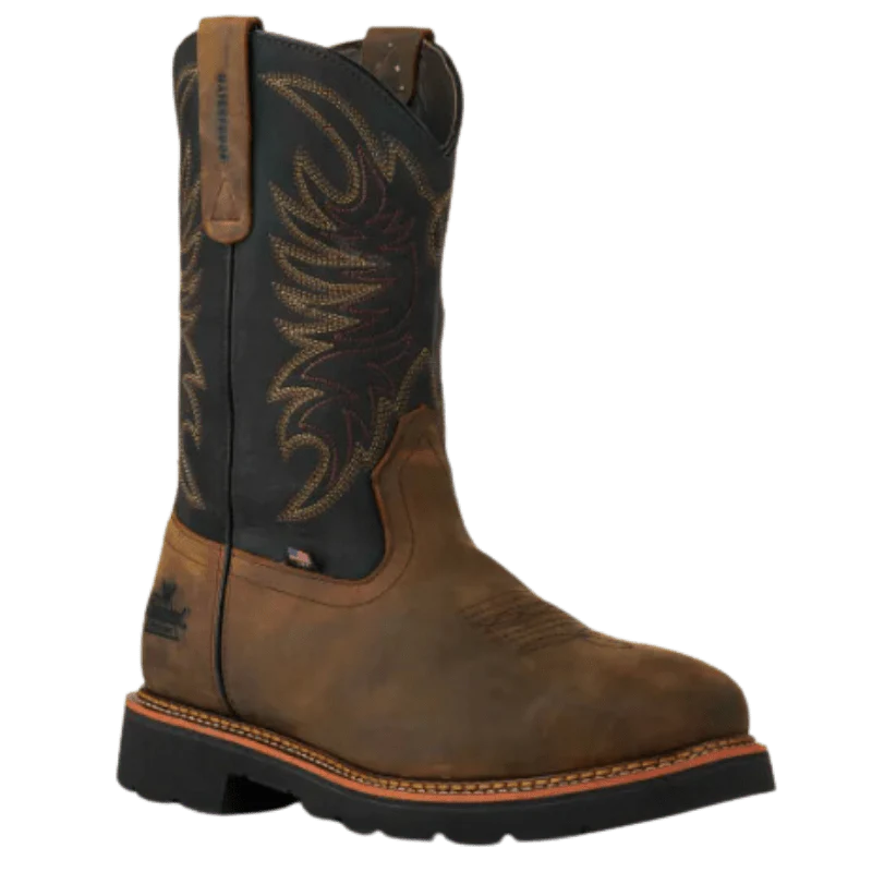 Thorogood Men's Wellington Brown Waterproof Steel Toe Work Boots 804-4330