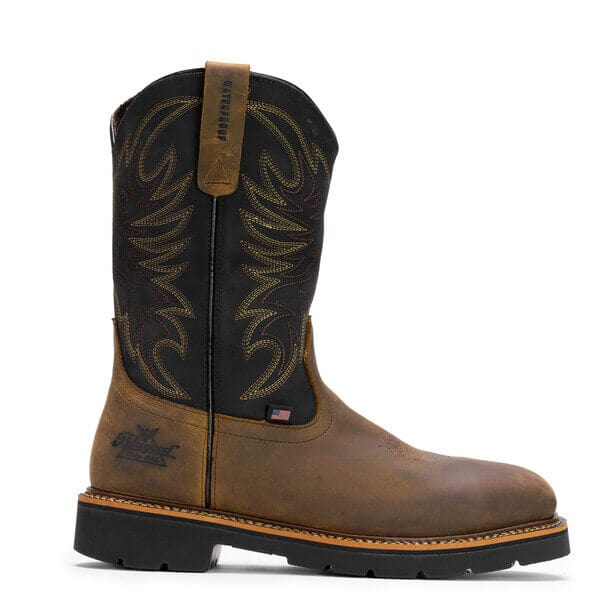 Thorogood Men's Wellington Brown Waterproof Steel Toe Work Boots 804-4330 - Image 2