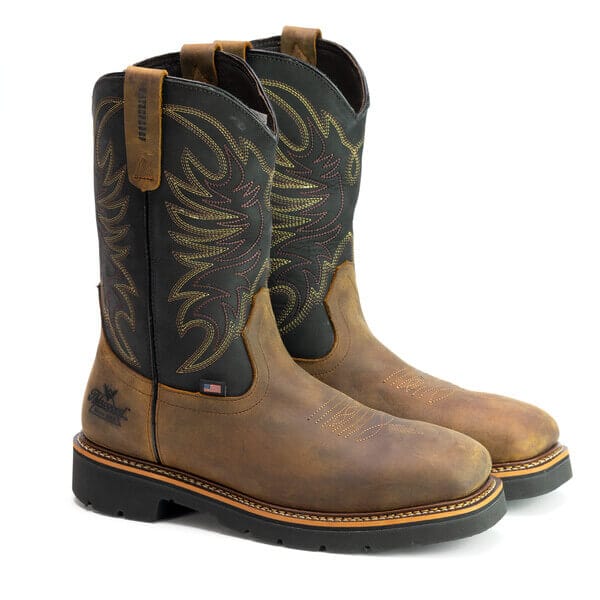 Thorogood Men's Wellington Brown Waterproof Steel Toe Work Boots 804-4330 - Image 6