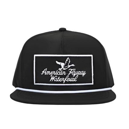 Throwback Vintage Rope Black with Patch and White Rope - Image 2