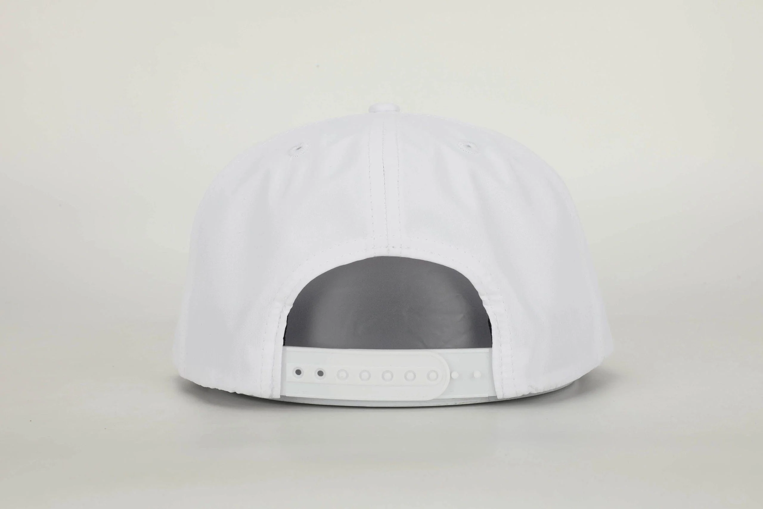 Throwback Vintage Rope Hat White with Black Rope - Image 3