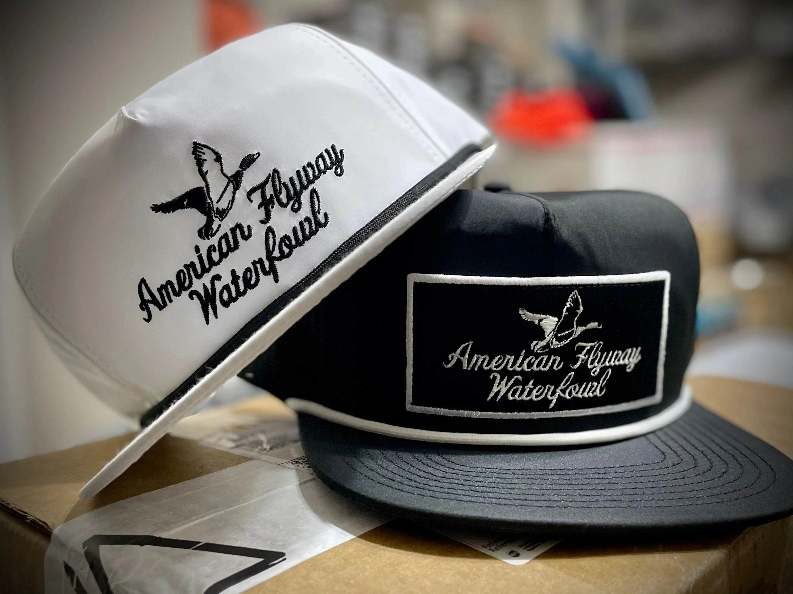 Throwback Vintage Rope Hat White with Black Rope - Image 4