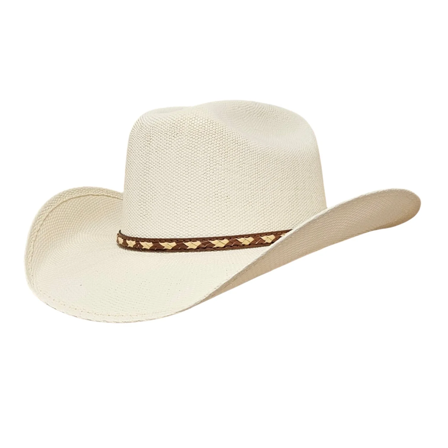 Gone Country Toby Natural - Straw Bangora (Wyoming Series) Cowboy Hat