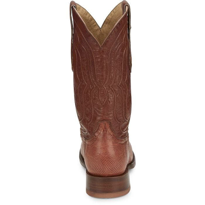 Tony Lama Kirtland Cognac Lizard Western Boots DR5152 - Image 5