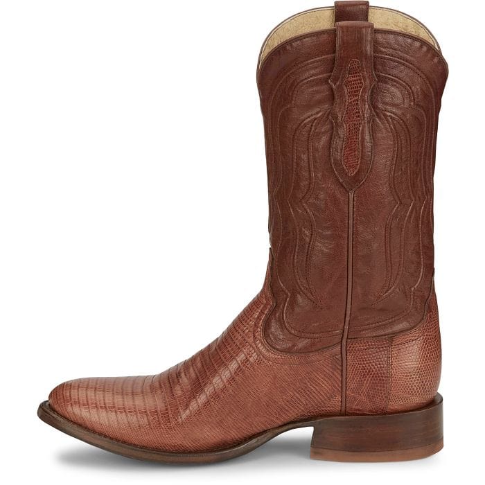 Tony Lama Kirtland Cognac Lizard Western Boots DR5152 - Image 8