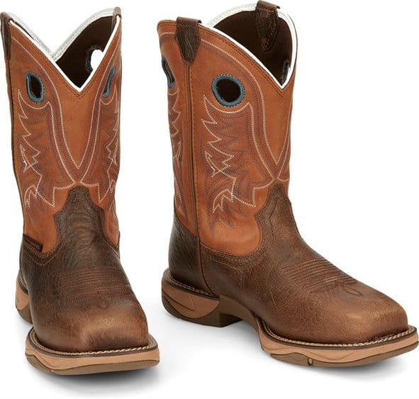 Tony Lama Men's 3R® Lopez Tumbleweed Waterproof Steel Toe Work Boots RR3363 - Image 6
