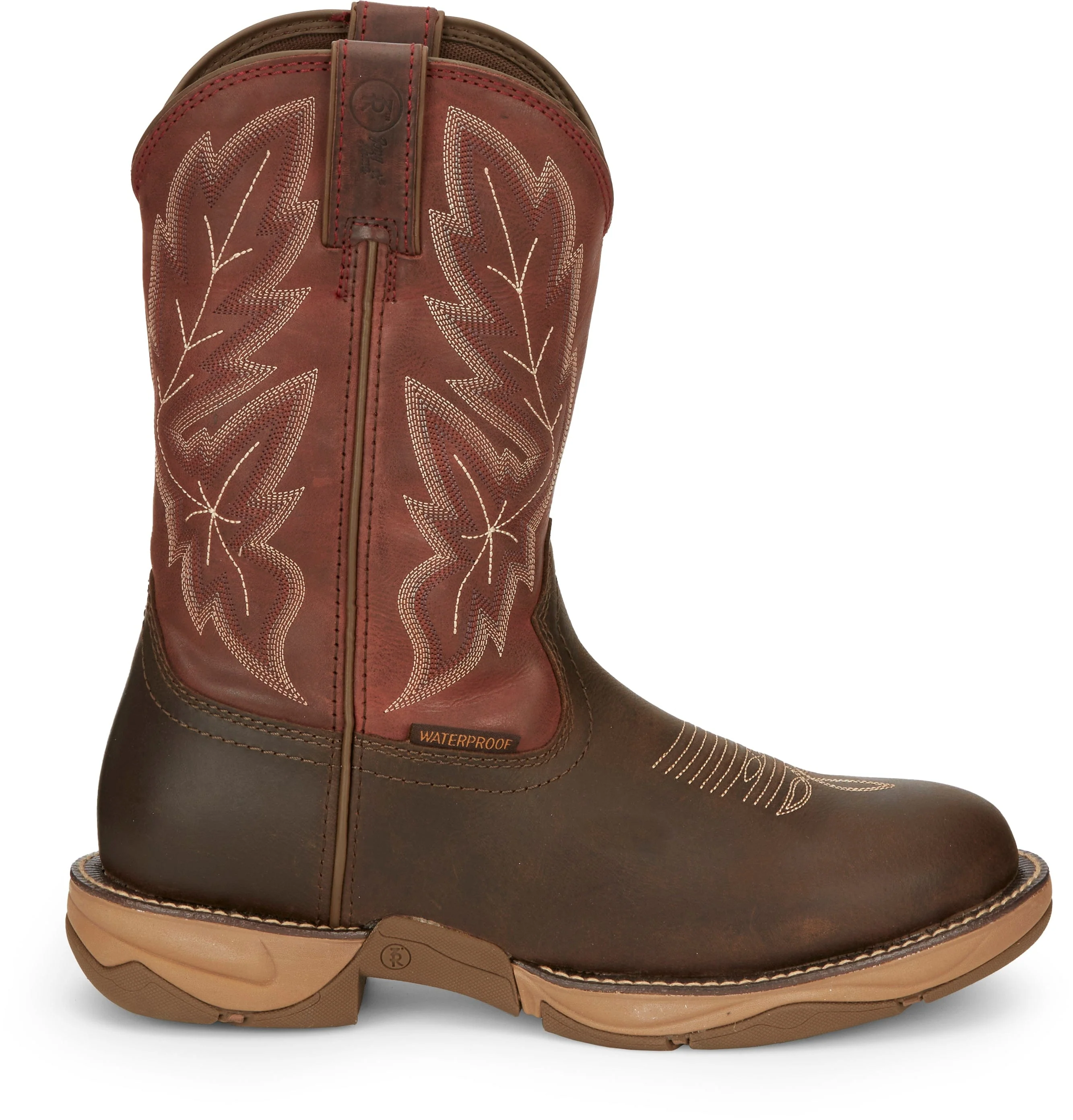 Tony Lama Men's 3R® Mankato Espresso Waterproof Western Work Boots RR3362 - Image 3