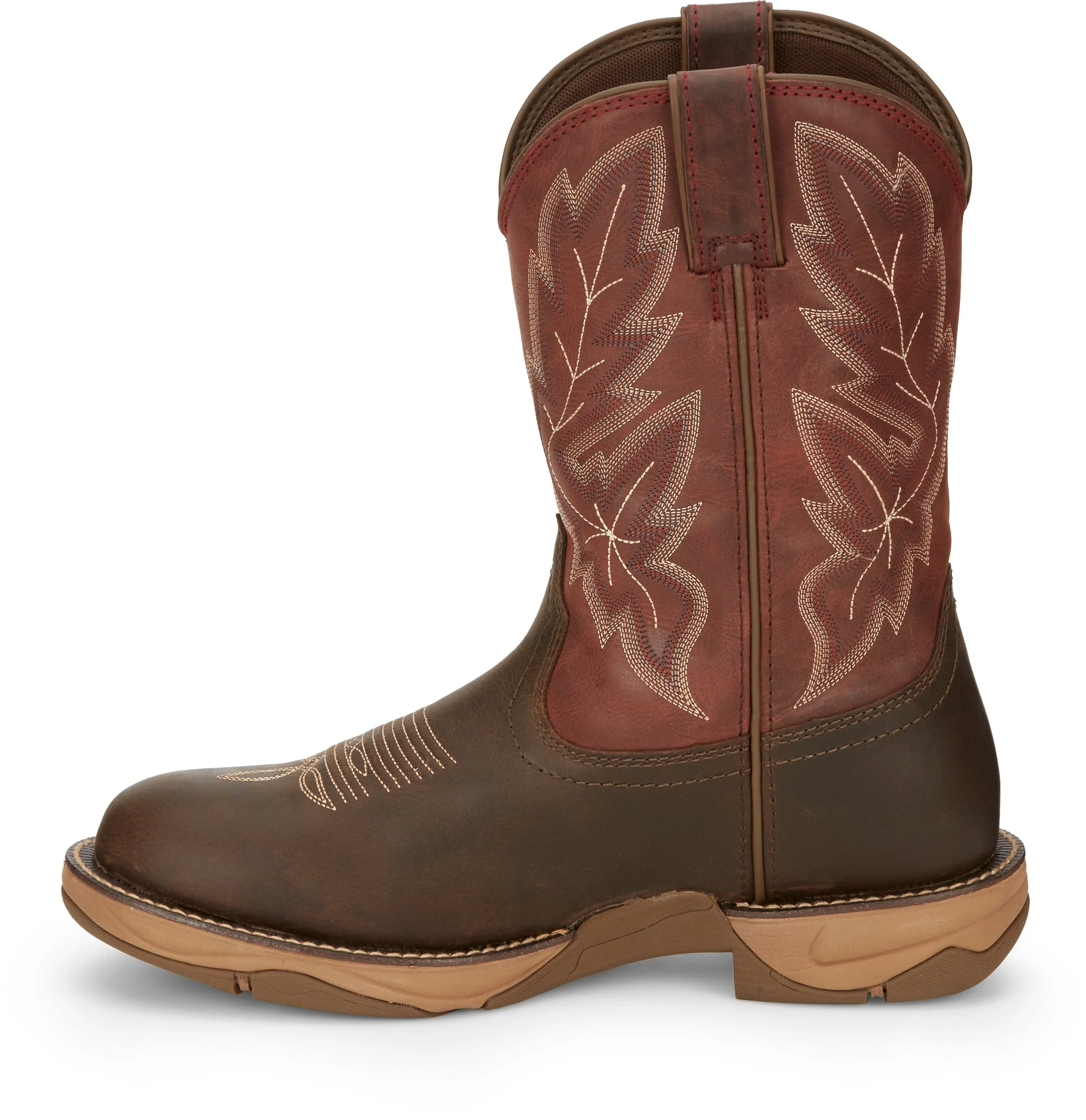 Tony Lama Men's 3R® Mankato Espresso Waterproof Western Work Boots RR3362 - Image 4