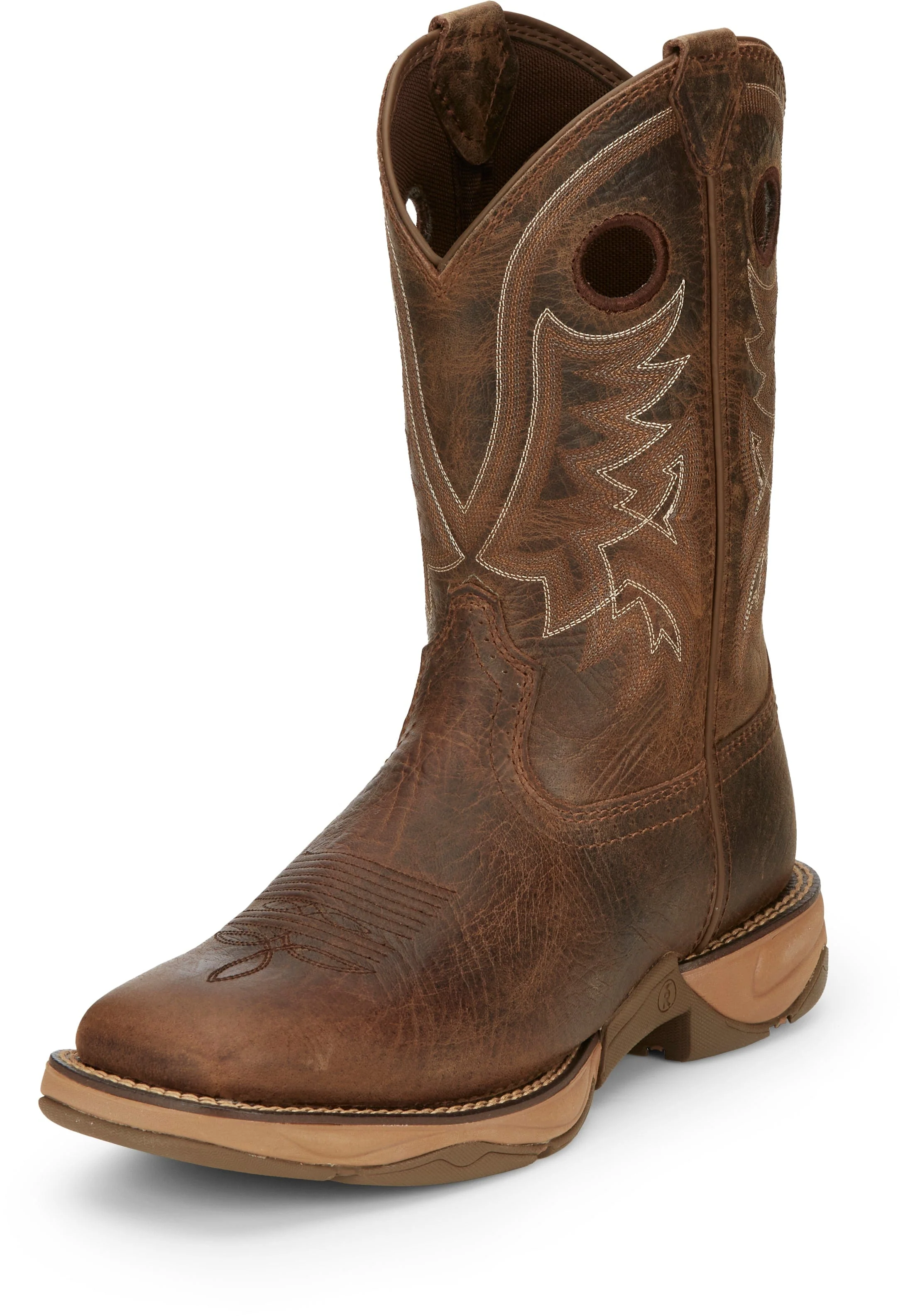Tony Lama Men's 3R® Rasp Tumbleweed Brown Western Work Boots RR3364 - Image 3