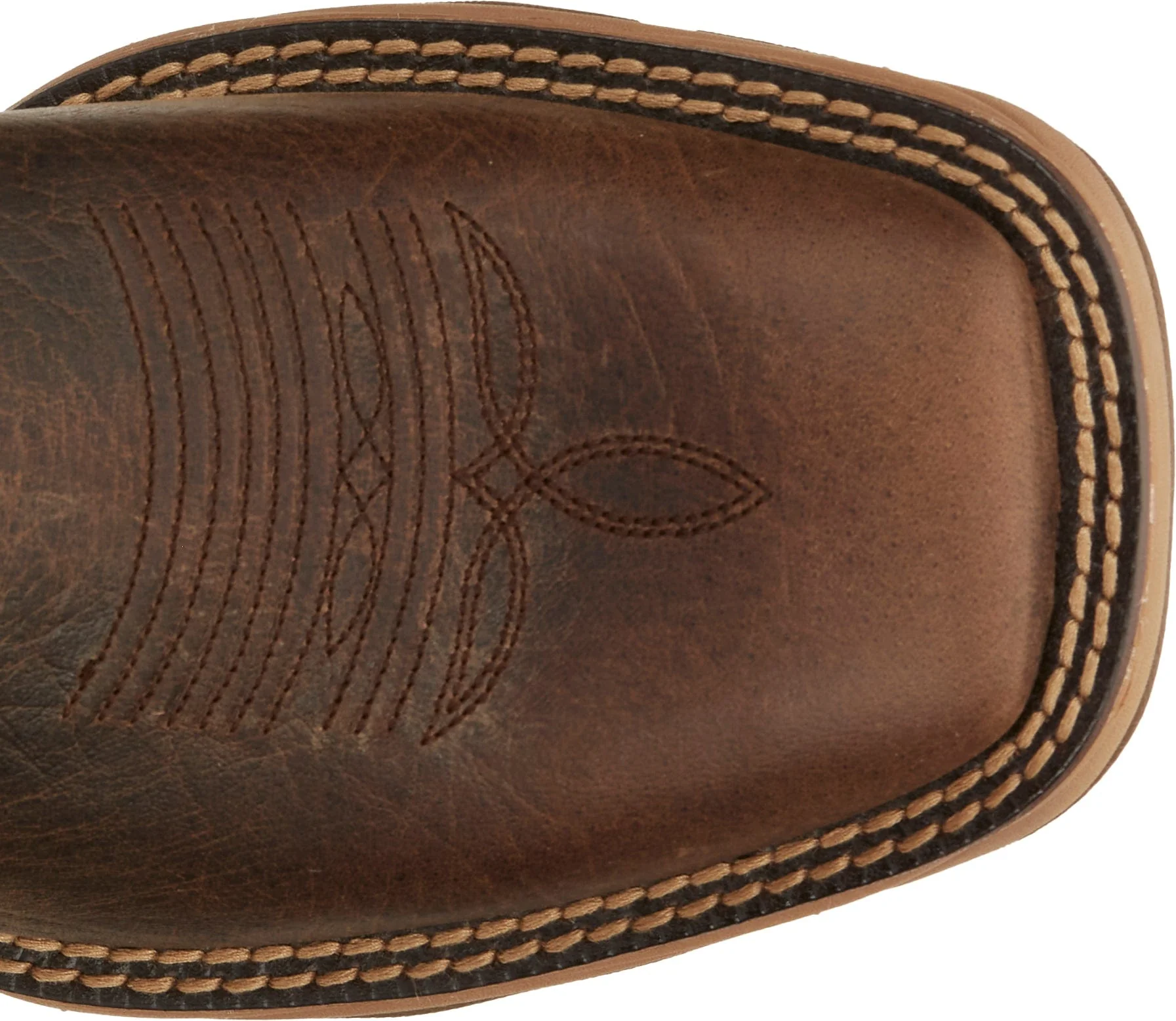 Tony Lama Men's 3R® Rasp Tumbleweed Brown Western Work Boots RR3364 - Image 4