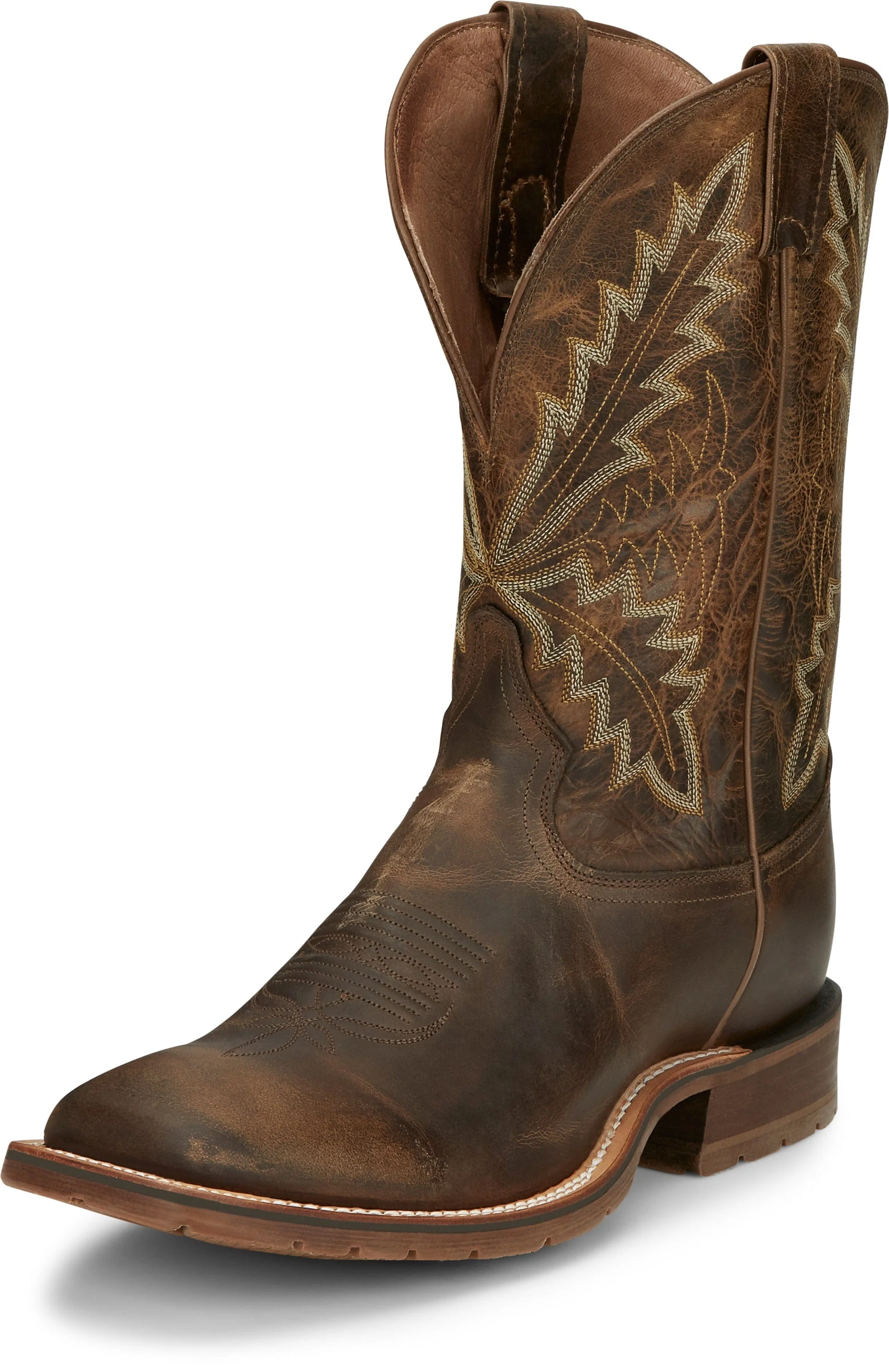 Tony Lama Men's Bowie TLX Performance Oak Cowboy Boots XT5104 - Image 2