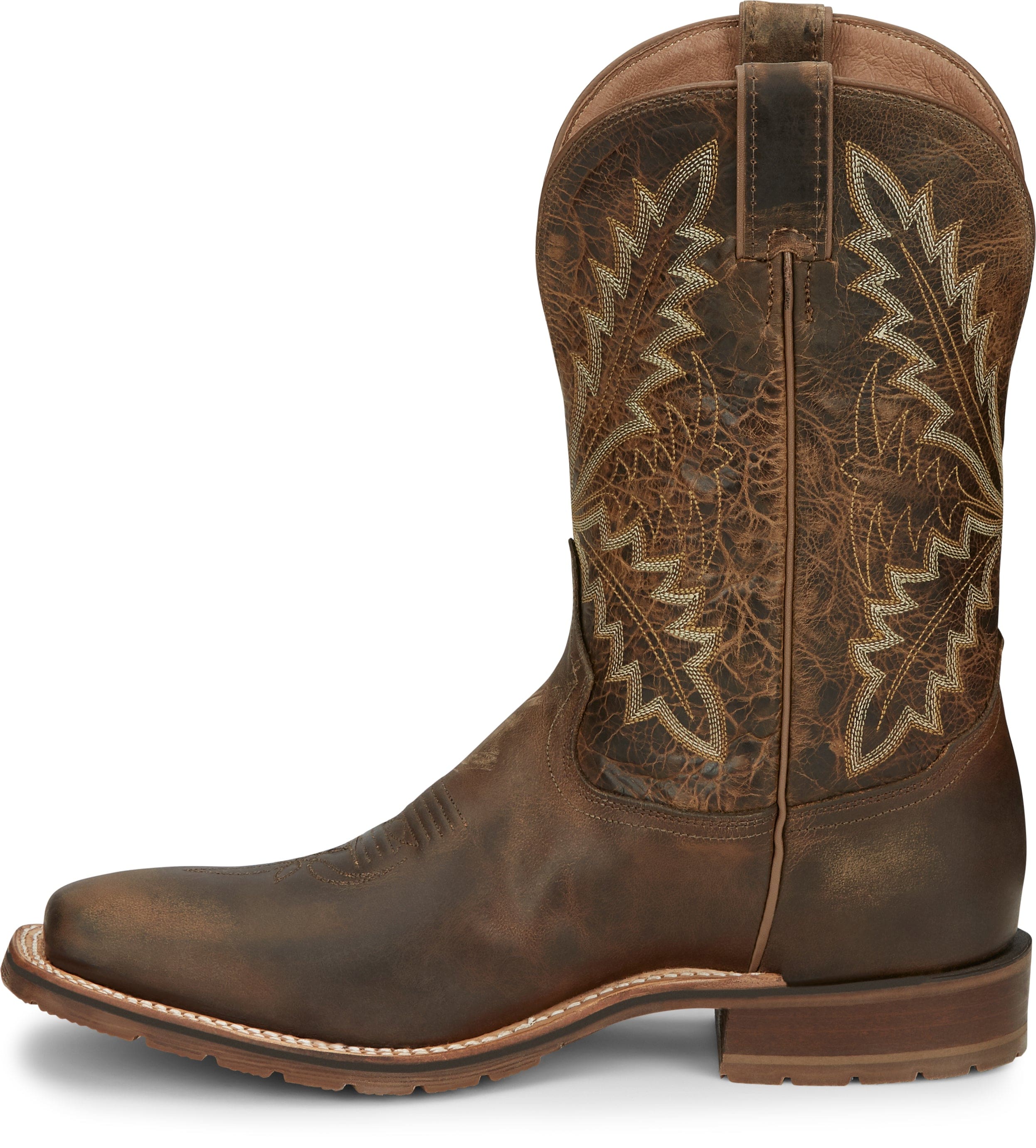 Tony Lama Men's Bowie TLX Performance Oak Cowboy Boots XT5104 - Image 3