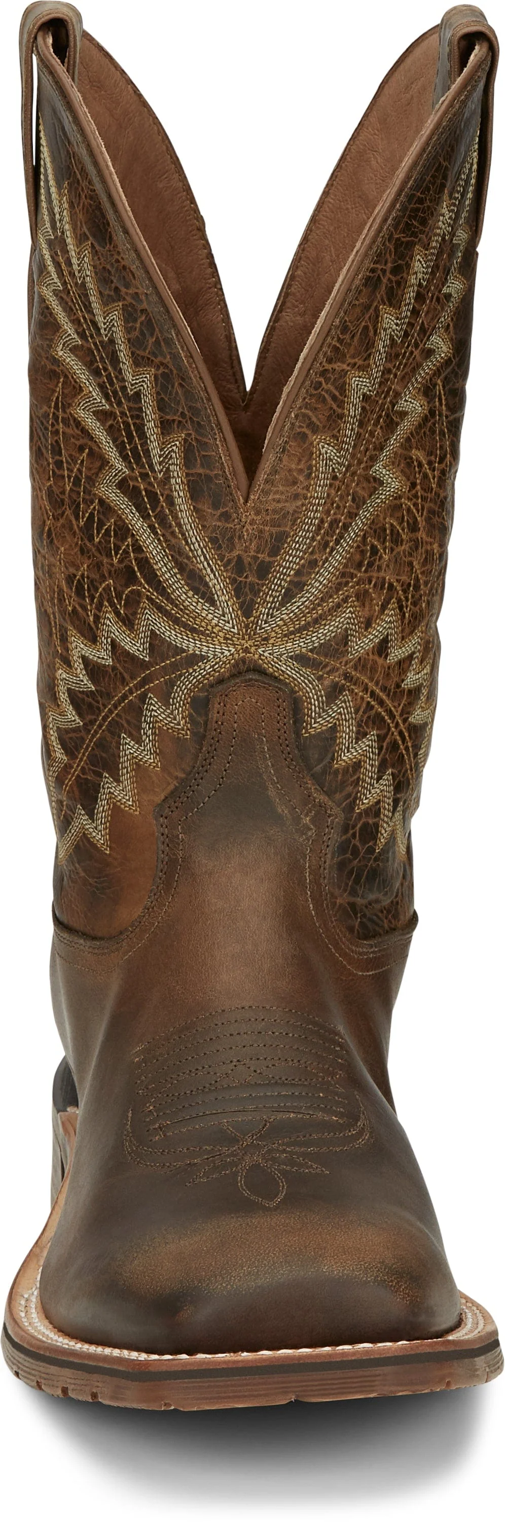 Tony Lama Men's Bowie TLX Performance Oak Cowboy Boots XT5104 - Image 6