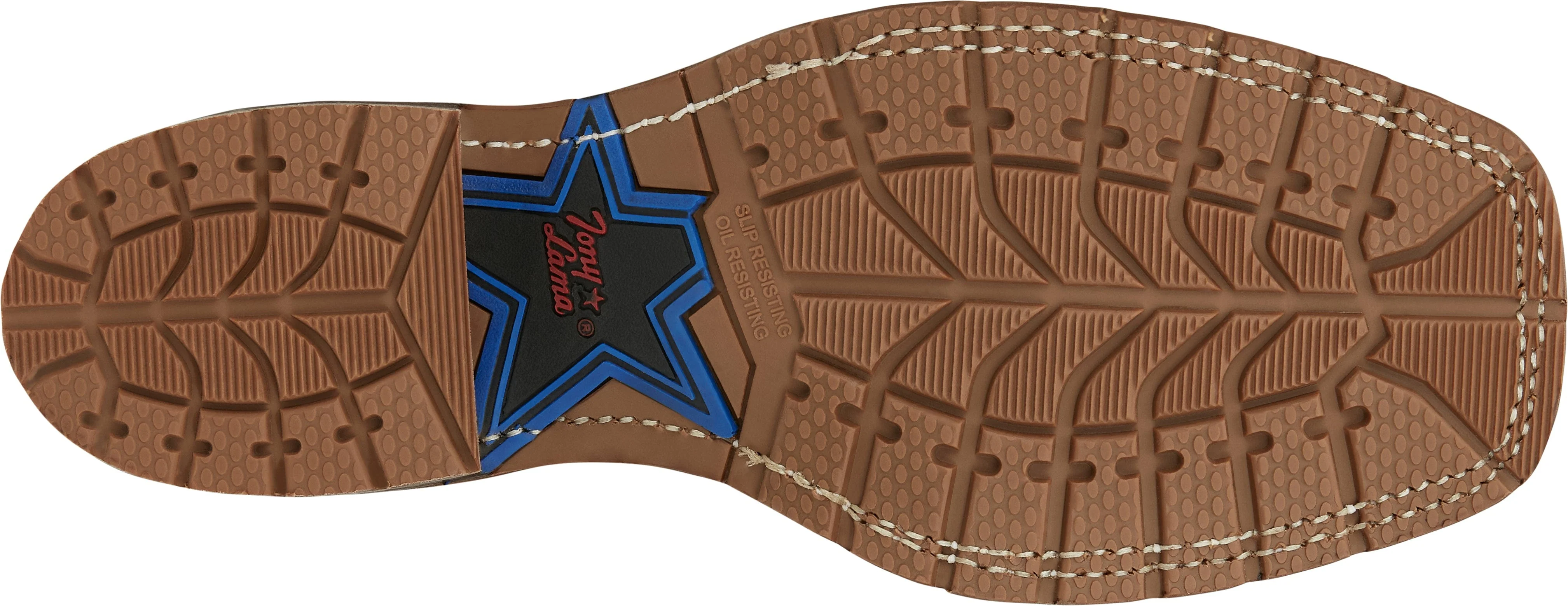 Tony Lama Men's Bowie TLX Performance Oak Cowboy Boots XT5104 - Image 8