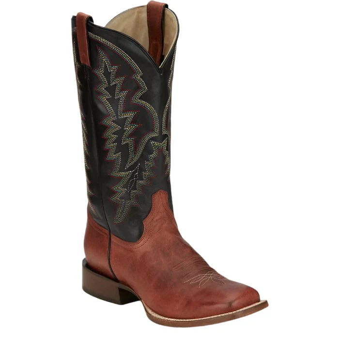 Tony Lama Men's Camarillo Bright Mahogany Western Boots TL3034
