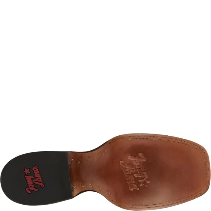Tony Lama Men's Camarillo Bright Mahogany Western Boots TL3034 - Image 7