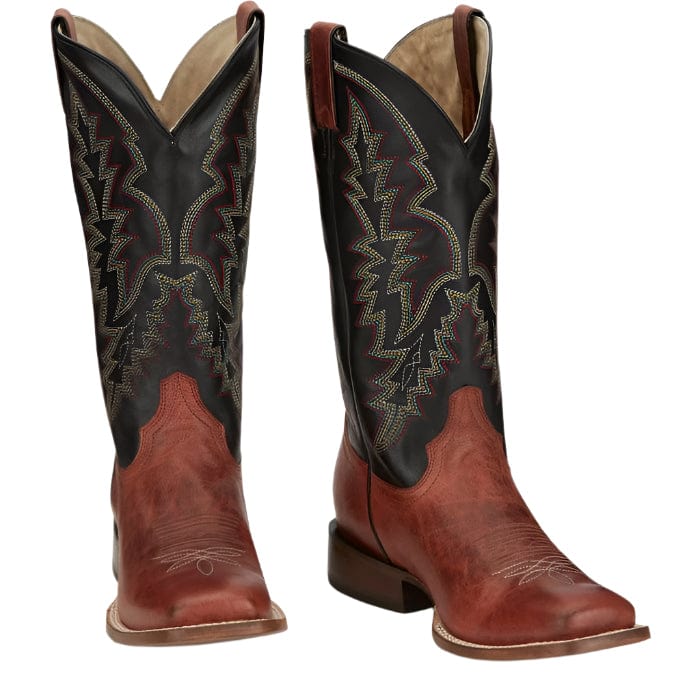 Tony Lama Men's Camarillo Bright Mahogany Western Boots TL3034 - Image 8