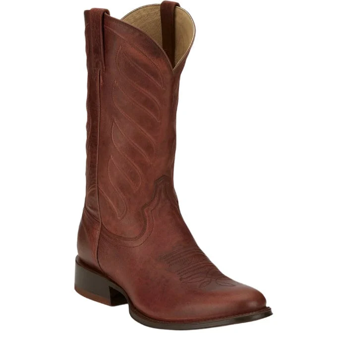 Tony Lama Men's Cognac Lenado Western Boot DR3036