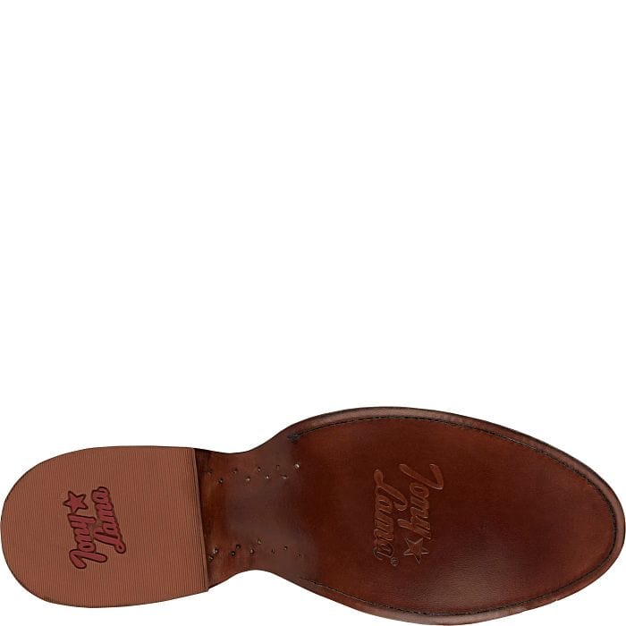 Tony Lama Men's Cognac Lenado Western Boot DR3036 - Image 7