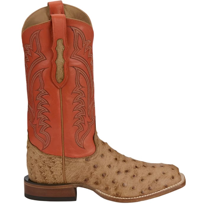 Tony Lama Men's Damilano Umber Full Quill Ostrich Western Boot EP8278 - Image 2