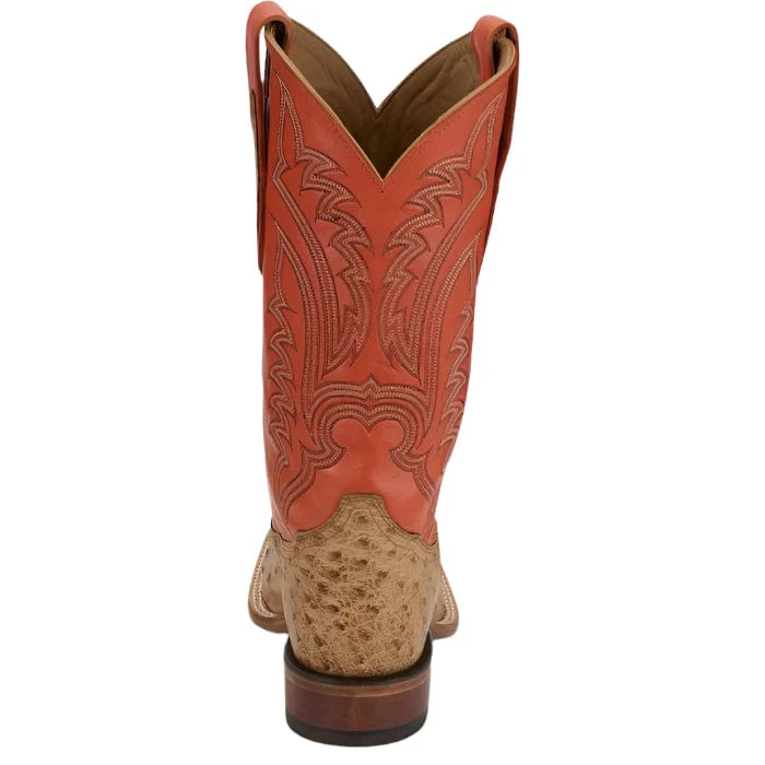 Tony Lama Men's Damilano Umber Full Quill Ostrich Western Boot EP8278 - Image 3