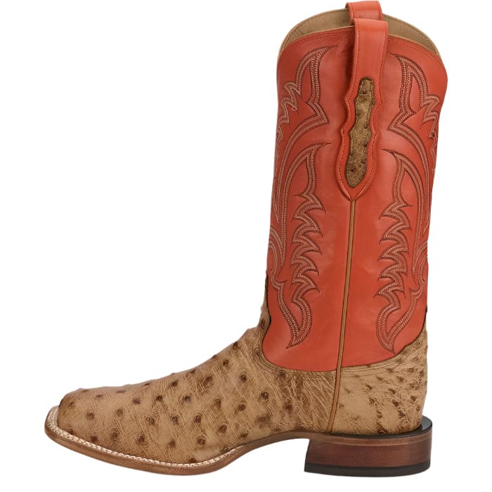 Tony Lama Men's Damilano Umber Full Quill Ostrich Western Boot EP8278 - Image 4