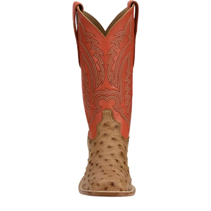 Tony Lama Men's Damilano Umber Full Quill Ostrich Western Boot EP8278 - Image 5