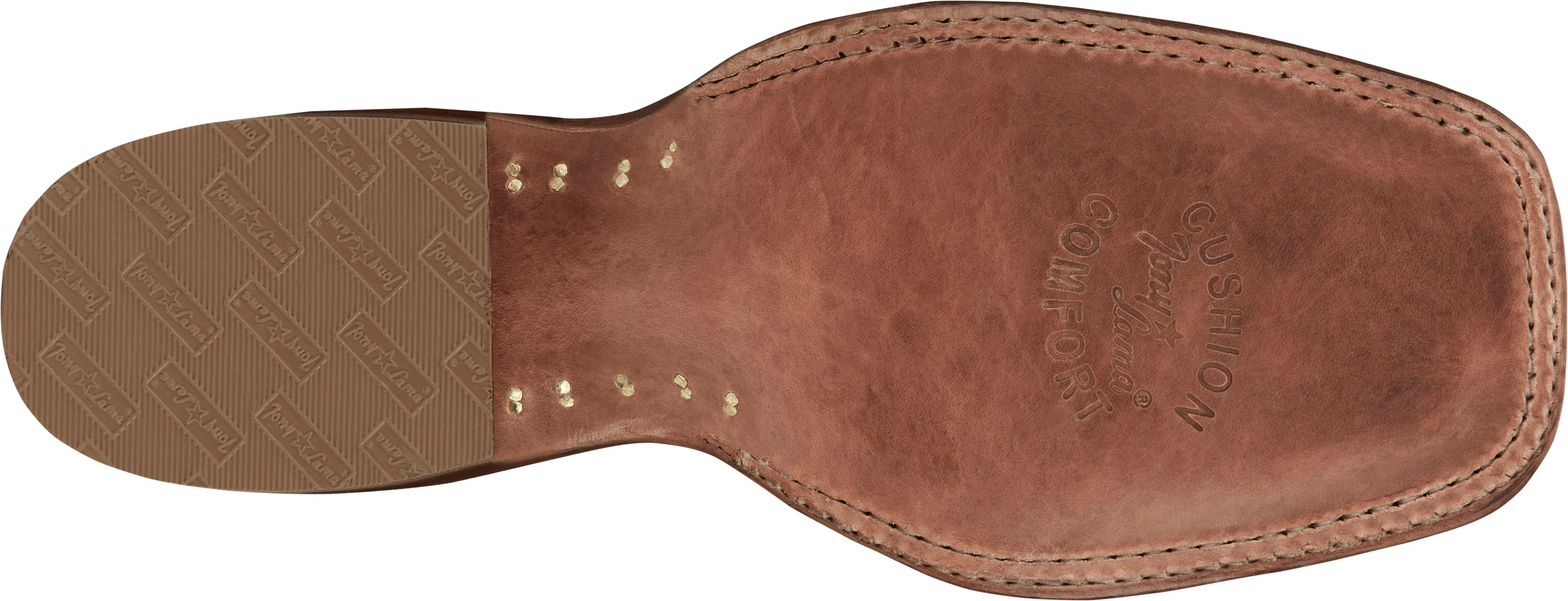 Tony Lama Men's Foster Brown Sienna Full Quill Ostrich Western Boots EP6098 - Image 9