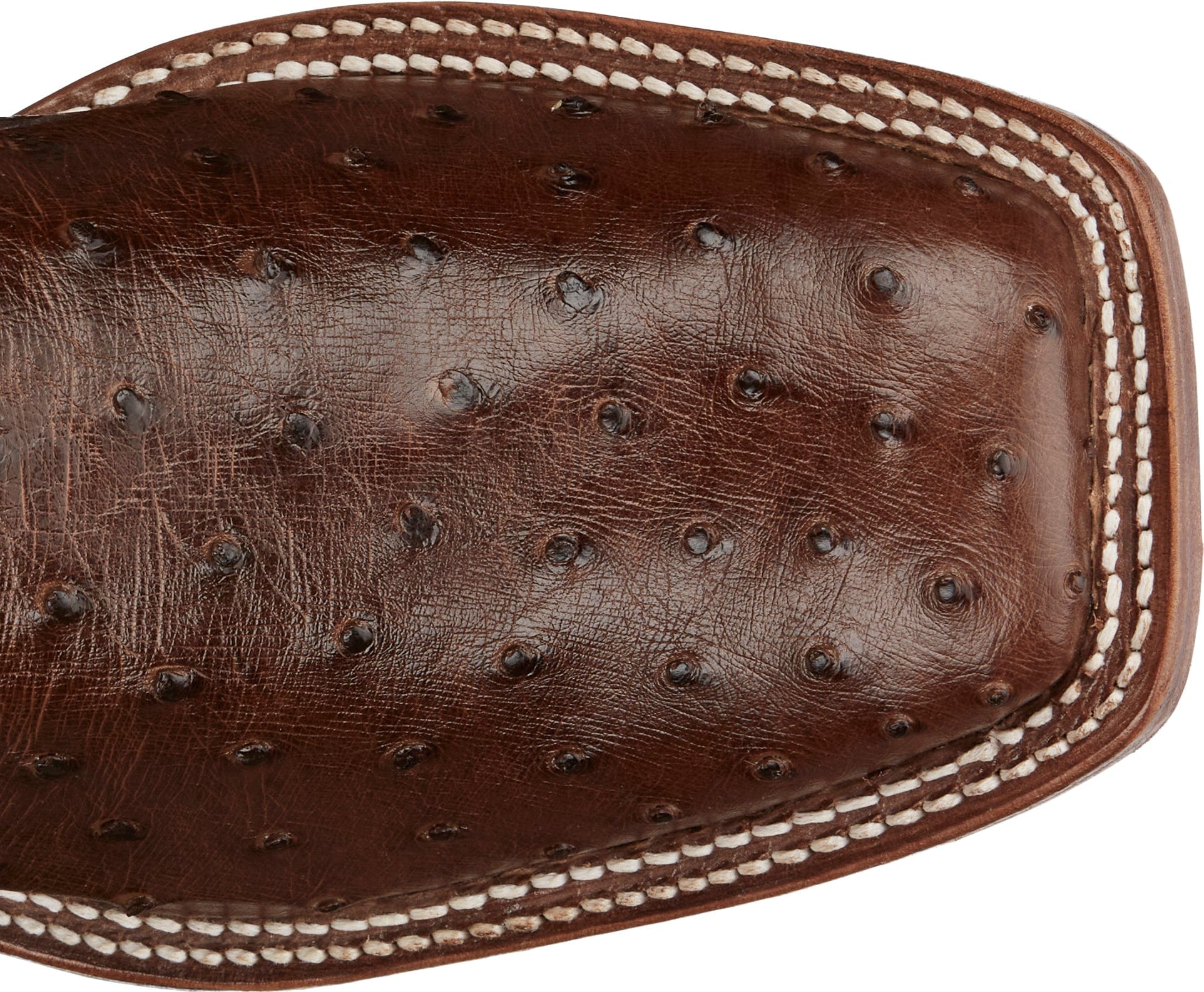 Tony Lama Men's Hayden Bourbon Brown Ostrich Exotic Western Boots EP8270 - Image 5