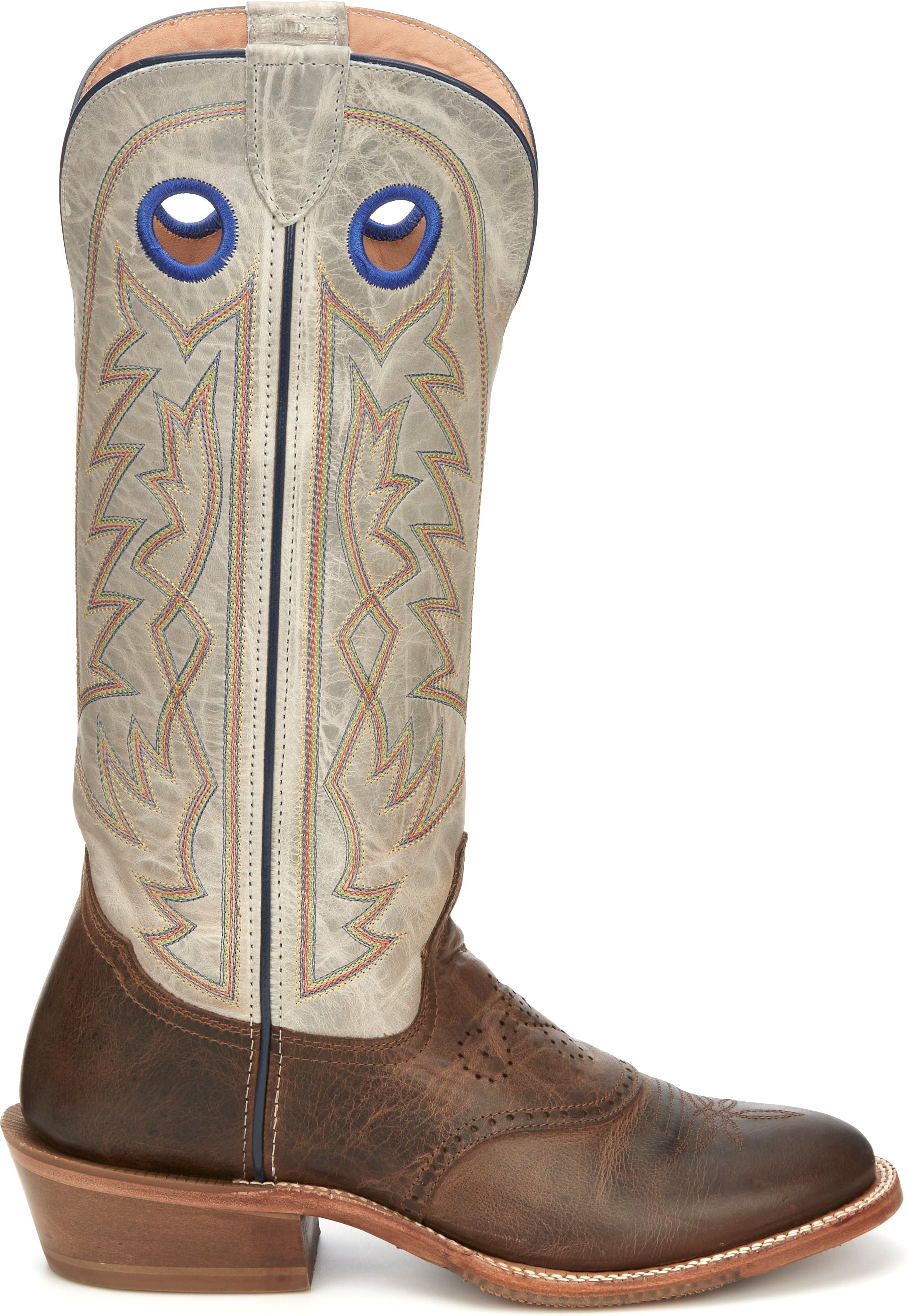 Tony Lama Men's Henley Buckaroo Stout Brown Western Boots SA2002 - Image 3