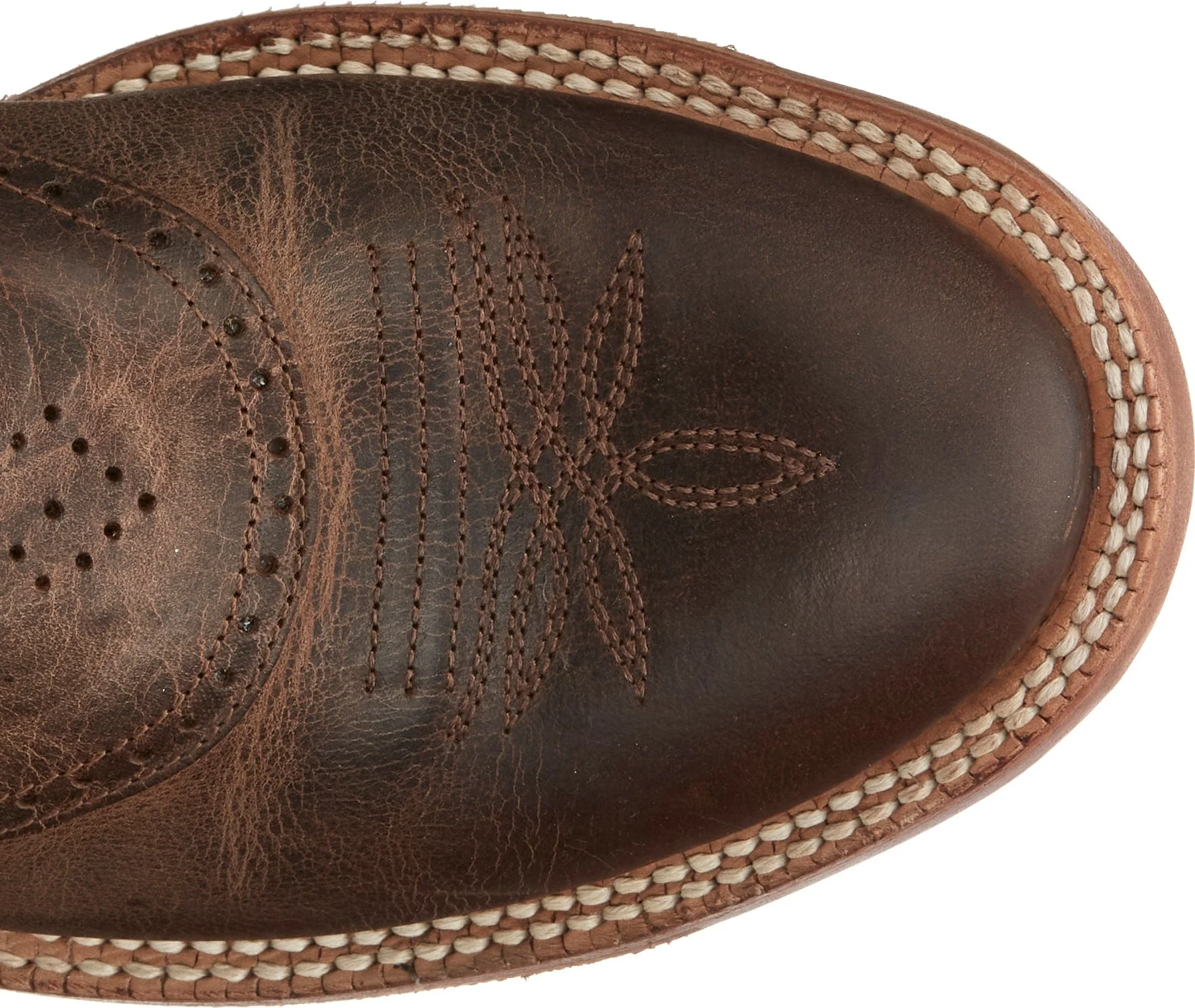 Tony Lama Men's Henley Buckaroo Stout Brown Western Boots SA2002 - Image 5
