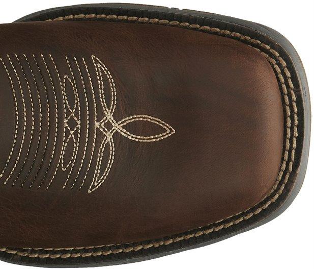 Tony Lama Men's Junction Dark Brown Waterproof Square Toe Work Boots RR3353 - Image 4
