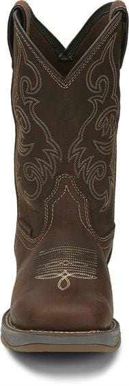 Tony Lama Men's Junction Dark Brown Waterproof Square Toe Work Boots RR3353 - Image 5