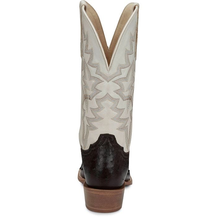 Tony Lama Men's Kango Brown Rylen Full Quill Ostrich Exotic Boots SA8270 - Image 5